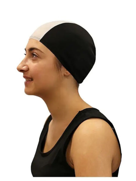 Softee Schwimmkappe Kinder aus Polyester Schwarz