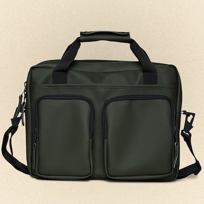 Rains Tasche Fall für Laptop 15" in Grün Farbe 14250-03