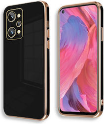 Bodycell Plated Back Cover Silicon cu Curea Aur...