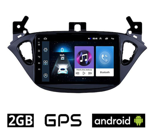 Car Audio System for Opel Adam 2013+ (Bluetooth/USB/AUX/WiFi/GPS/Apple-Carplay/Android-Auto) with Touch Screen 9"