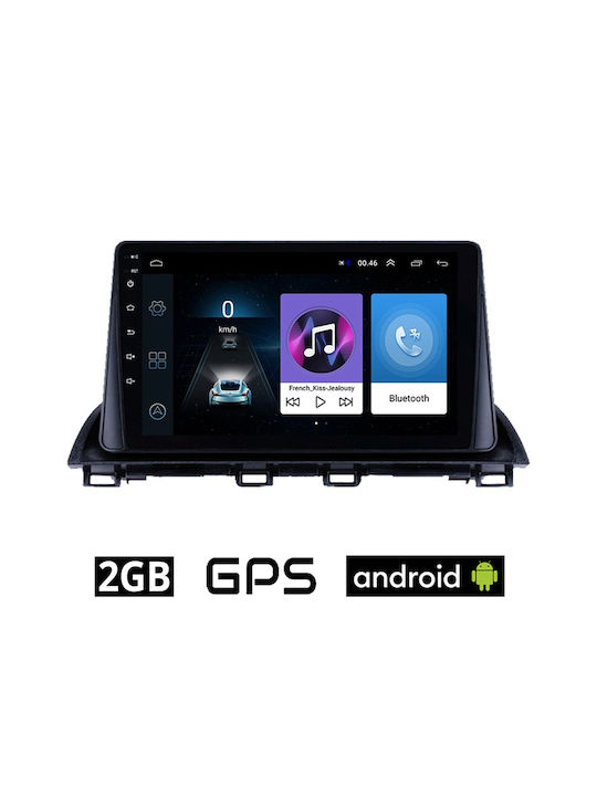 Sistem Audio Auto pentru Mazda CX-4 / 3 2014+ (Bluetooth/USB/AUX/WiFi/GPS/Apple-Carplay/Android-Auto) cu Ecran Tactil 9"