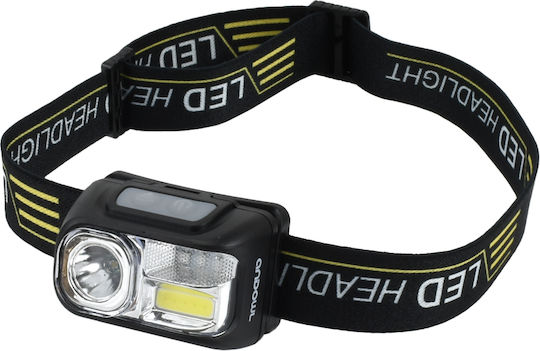 Andowl Επαναφορτιζόμενος Φακός Κεφαλής LED με Μέγιστη Φωτεινότητα 400lm