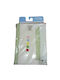 Manterol Casa Комплект Бебешки Чаршафи За Количка Памучни Зелени 112x167бр 2бр