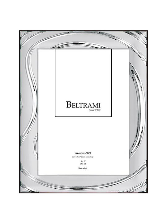 Beltrami Κορνίζα Ασημένια με Ασημί Πλαίσιο