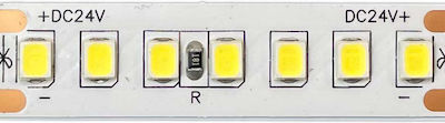 Aca Rezistentă la apă Bandă LED Alimentare 24V cu Lumină Alb Rece Lungime 1m
