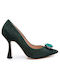 Labrini Green Heels