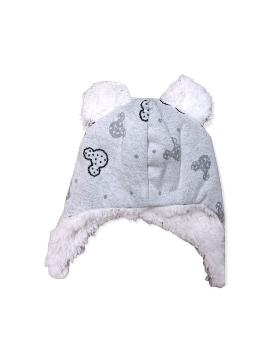 Babydom Earmuffs Knitted Gray