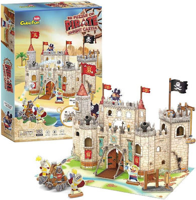 Pirate Knight Castle Puzzle 3D 183 Pieces