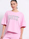 BodyTalk Damen Sportlich T-shirt Rosa