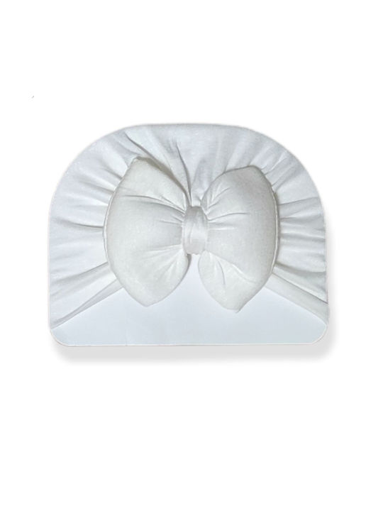 Babydom Kids Turban White 1pc
