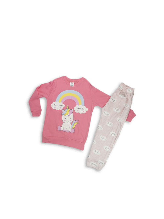 Babydom Kinder Schlafanzug Baumwolle Φουξ