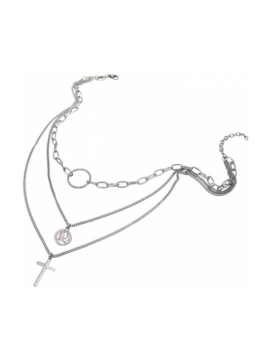 Silver Line Necklace from Steel