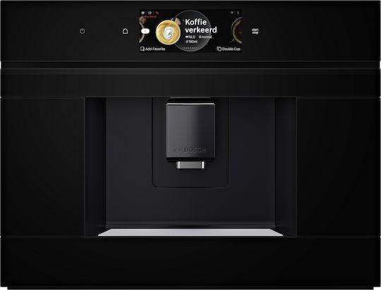 Bosch Automatic Espresso Machine Built-in 1500W Pressure 19bar with Grinder and Wi-Fi Black CTL7181B0