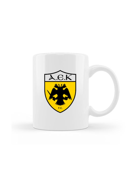 Tasse Keramik Weiß 330ml 1Stück