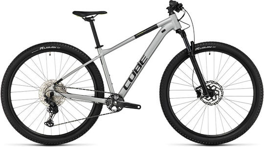 CUBE Attention Slx 29" 2023 Сребрист Колело Планински Велосипед с Скорости и Хидравлични Дискови Спирачки