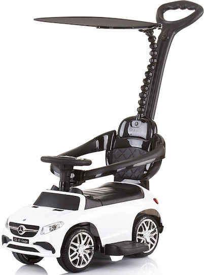 Chipolino Mercedes AMG GLE 63 Αυτοκινητάκι Ride On με Χειρολαβή Λευκό