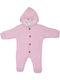 Kamtex Baby Baby-Ausgehstrampler Langärmliges Rosa