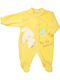 Bunny Bebe Babystrampler Langärmliges Samt Yellow