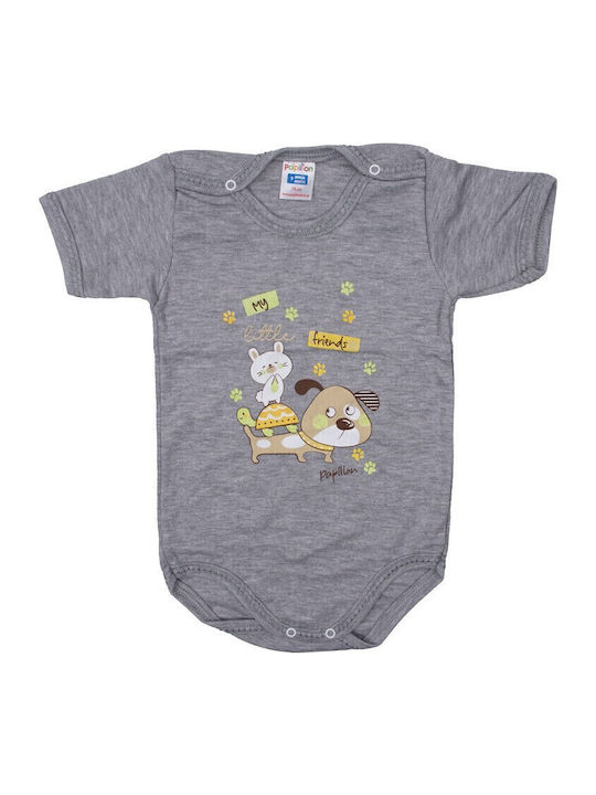 Papillon Kids Gray Bodysuit
