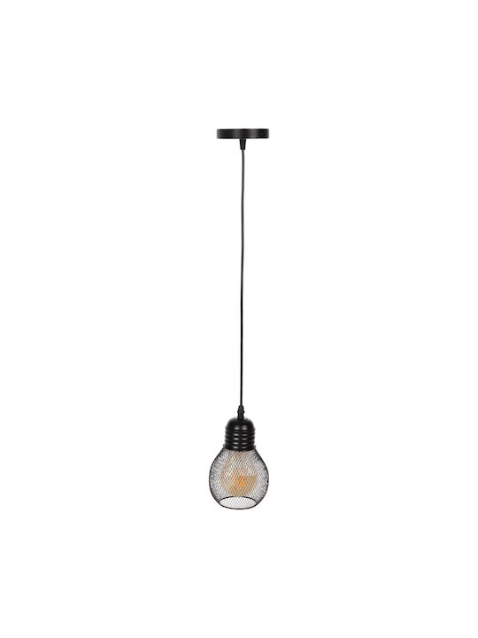 HomeMarkt Pendant Light Black with Socket E27