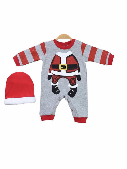 Pabbuc Baby Set Baby Strampler Langärmliges mit Zubehör Rot