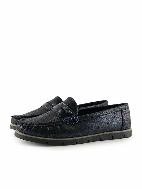 BBS Damen Loafers in Blau Farbe