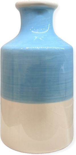 Angiolina Vase Keramik Blau 7xY22cm Angiolina Vase Keramik Blau 7xY22cm