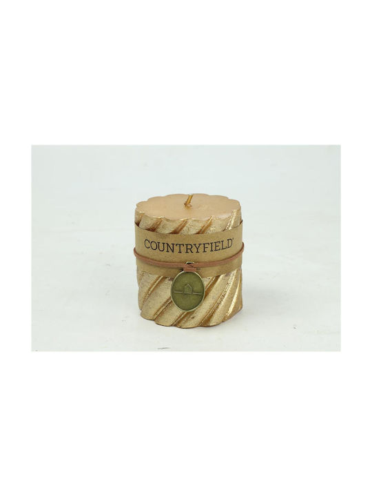 Atmosphera Scented Candle Gold 1pcs