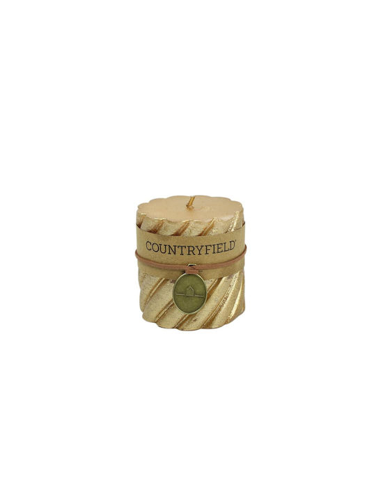 Atmosphera Scented Candle Gold 1pcs