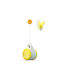 Rotating 360° Automatic Cat Toy Yellow with Catnip