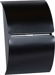 Viometal Toledo 100 Outdoor Mailbox Metallic in Black Color 21.5x10x32cm