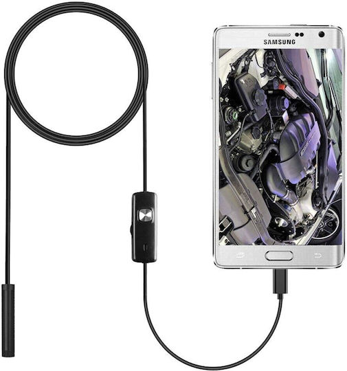 Endoskopkamera für Mobilgeräte mit Auflösung 640x480 Pixel und Kabel 2.5m