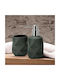 Kleine Wolke Crackle Set Accesorii Pentru Baie Plastic Verde 2 Bucăți