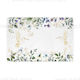 Tsantakides Baptism Decorations Placemat Flowers