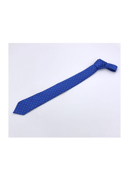 Pako Lorente Men's Tie Monochrome in Blue Color