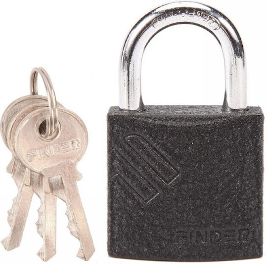 Finder Padlock Brass with Key 38mm 1pcs