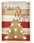 TnS Illuminated Christmas Wooden Figure Frame B...