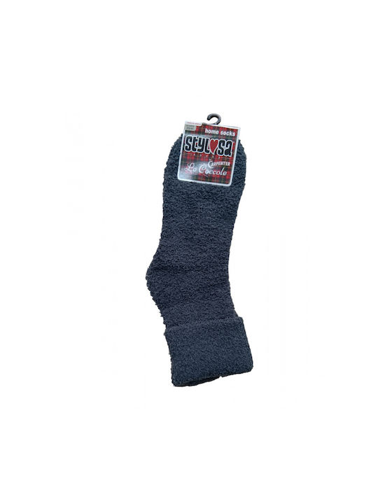 Carpenter Women's Solid Color Socks GRI