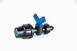 Technoplastic 1238 Connection Pipe Valve with Switch 20mm