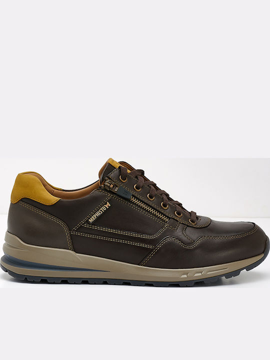 Mephisto Ανδρικά Ανατομικά Sneakers Καφέ