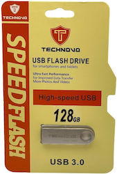 Technovo 128GB USB 3.0 Stick Gray