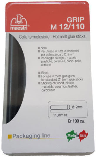 Romeo Maestri Hot Glue Stick Black