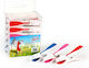 Homestyle Silicone Clothespins 12 Pieces Pink