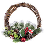 BigBuy Christmas Decorative Wreath S8804037