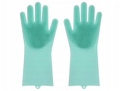 Aria Trade Oven Gloves Silicone Green 2pcs