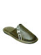 Winterliche Herrenhausschuhe Khaki