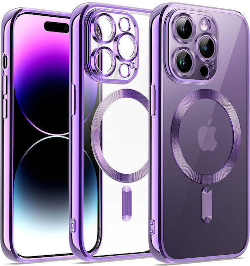 Nexeri Back Cover Σιλικόνης Μωβ (iPhone 14 Pro)