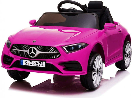 Kinder Auto Einsitzer mit Fernbedienung Lizensiert Mercedes Benz Cls350 12 Volt Rosa