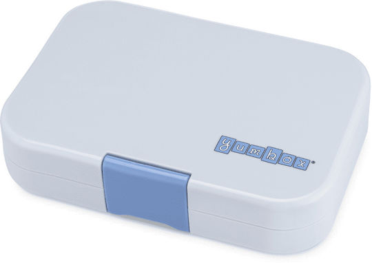 Yumbox Plastik Kinderlebensmittelbehälter Grau 21,6 x 15,2 x 4,6 cm 6-Abschnitte