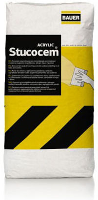 Bauer Stucocem Chit de Utilizare Generală Rășinoase Alb 5kg